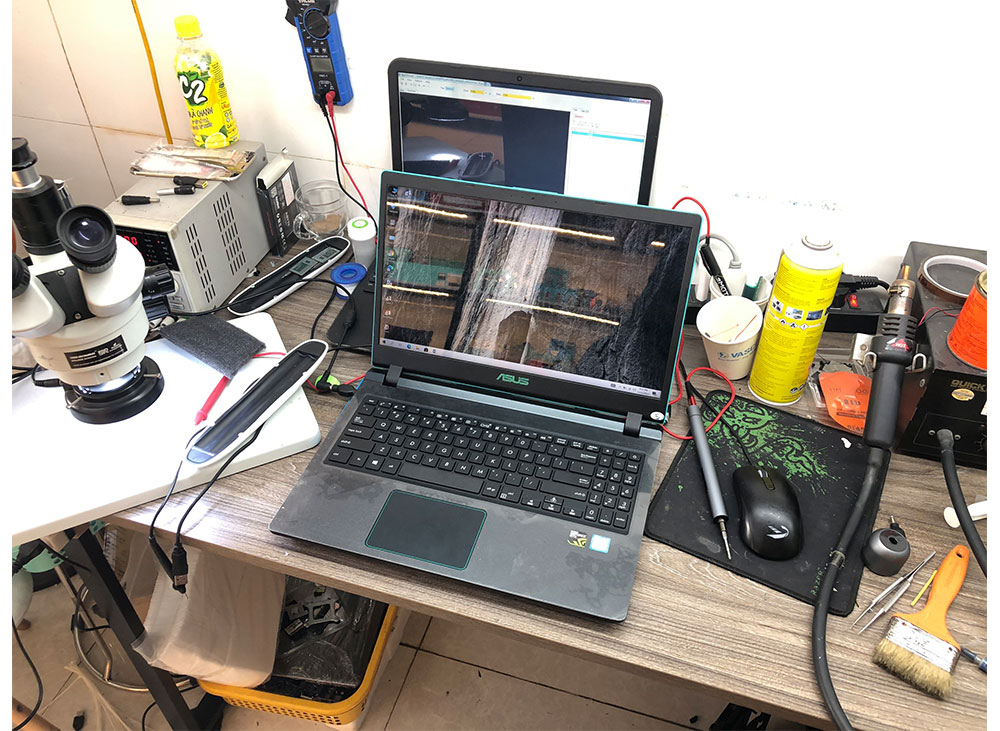 SỬA CHỮA LAPTOP ASUS F560U BẬT KHÔNG LÊN NGUỒN | KHÔNG BẬT ĐƯỢC BẰNG PIN